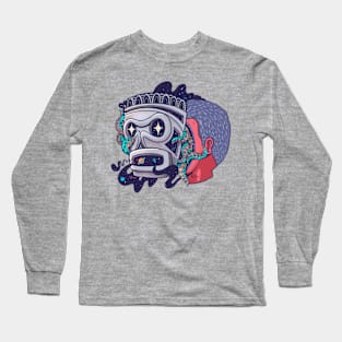 cosmic taino mask Long Sleeve T-Shirt